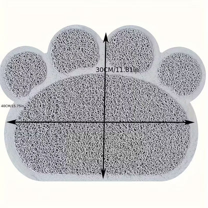 Cat Paw Litter Mat Non-Slip