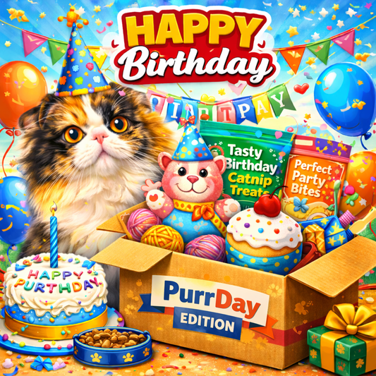 Purrday Cat Birthday Box