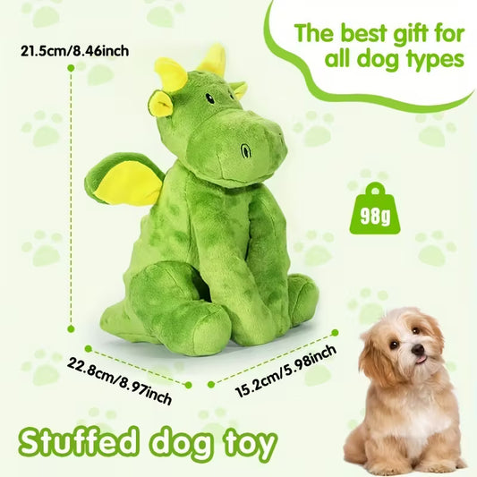 Dragon Plush Squeaky Toy for Dogs