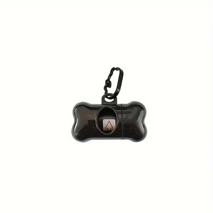 Elastic Shock-Absorbing Dog Leash with Poop Bag Holder