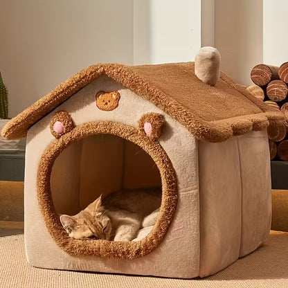Pet House Soft And Comfortable Cat Pet Bed
