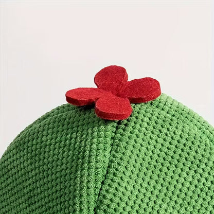 Cactus Plush Cat Bed