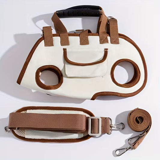 3pcs Set Dog Harness Bag and Leash