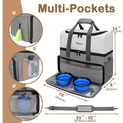 Manco Dual Layers Pet Travel Bag