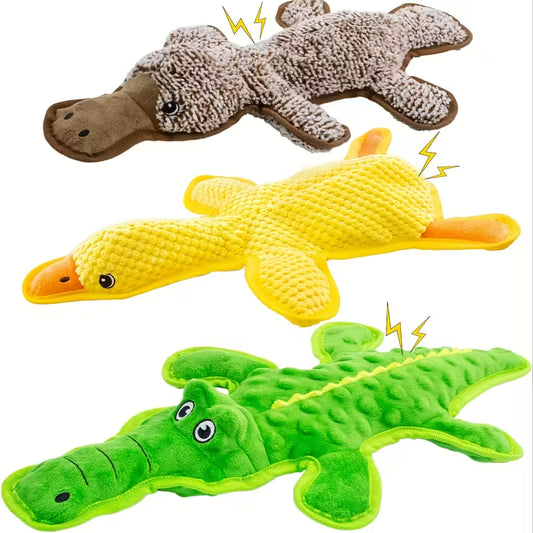 Durable Squeaky Dog Chew Toys Pack of 3