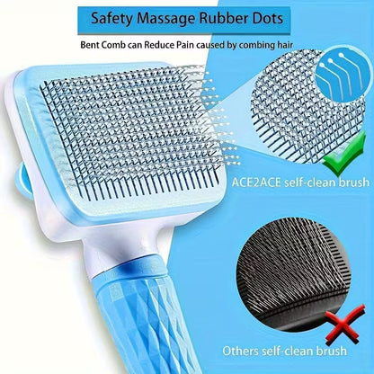 Pet Deshedding Grooming Brush