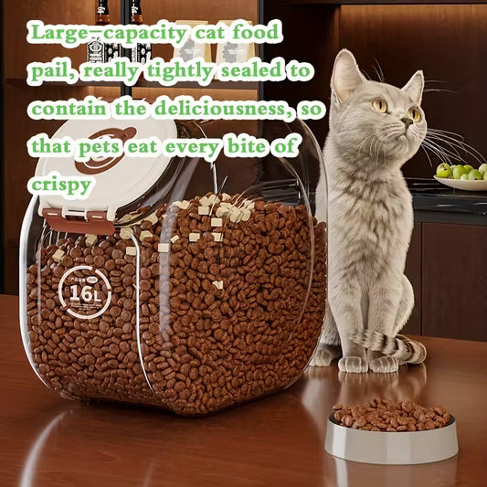 Multi-Functional Pet Food Storage Container