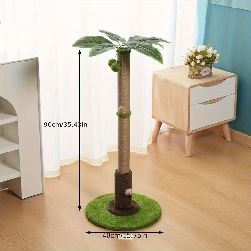 Palm Tree Cat Scratching Post & Climbing Tower