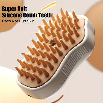 Pet Paw 3-in-1 Electric Pet Steam Brush