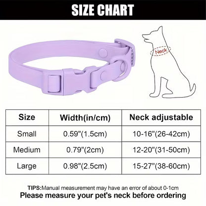 Waterproof PVC Pet Collar