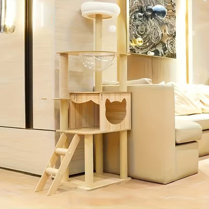 Multi-Level Cat Tree Tower with Platforms & Scratching Posts