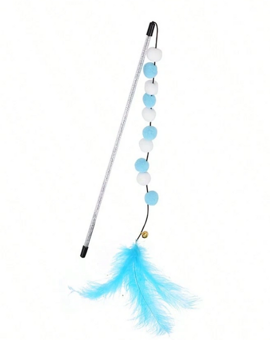 Soft Plush Cat Wand Toy