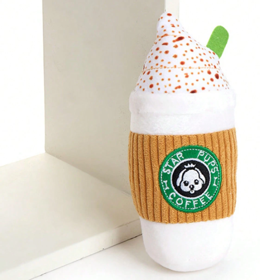 Star Pups Coffee Plush Toy
