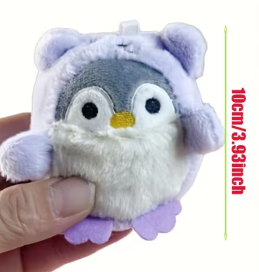 Mini Stuffed Penguin Cat Toy