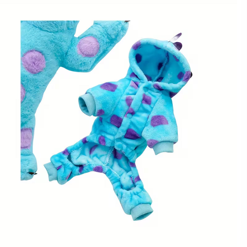 Dinosaur Pajamas Sally Pet Clothing
