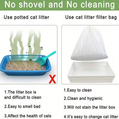 Thick Cat Litter Box Liners 14pcs