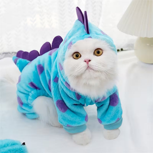 Dinosaur Pajamas Sally Pet Clothing