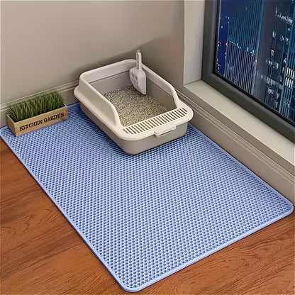 Double Layer Cat Litter Mat Anti-Slip