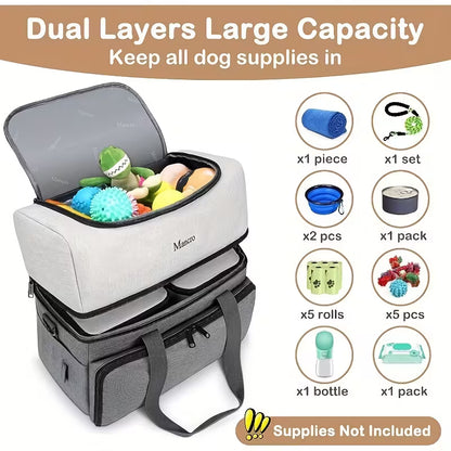 Manco Dual Layers Pet Travel Bag