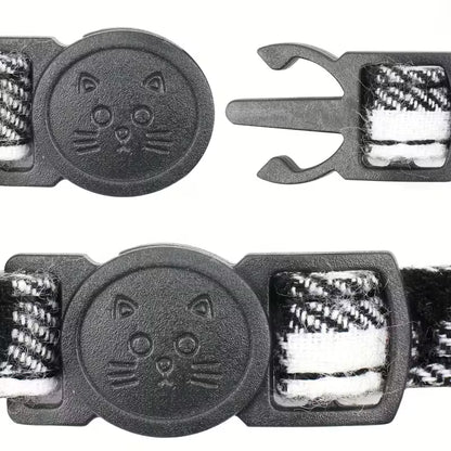 Plaid Check Pet Collar